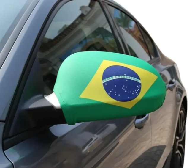 Capa de Retrovisor Bandeira do Brasil